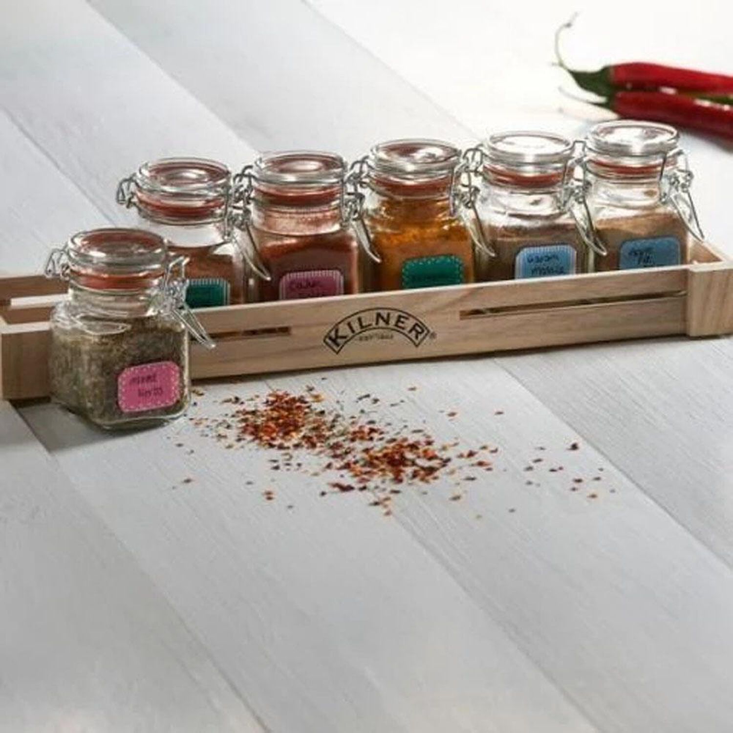 Set De Especieros Kilner / 6 Piezas image number 2.0