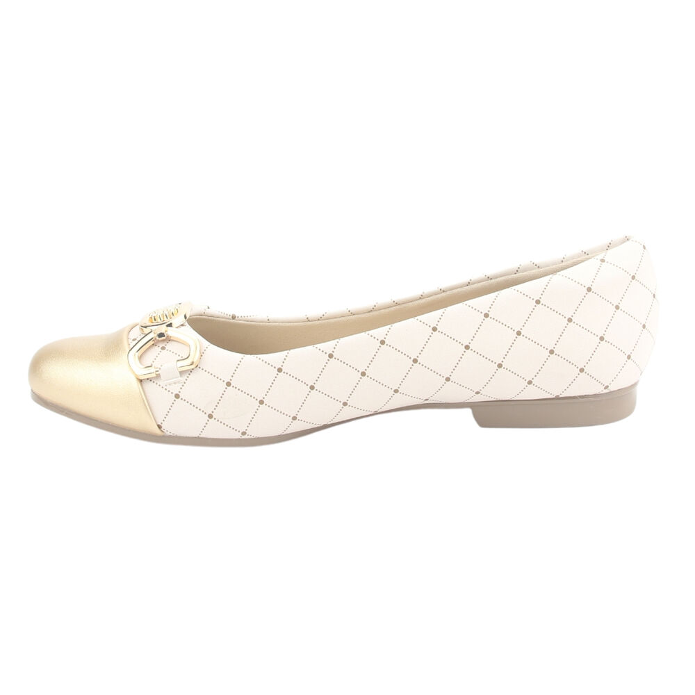 Zapato Chalada Mujer Nazzer-2 Dorado Casual image number 1.0
