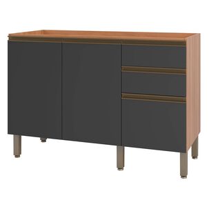 Mueble De Cocina Roca Macadamia / 2 Puertas / 3 Cajones