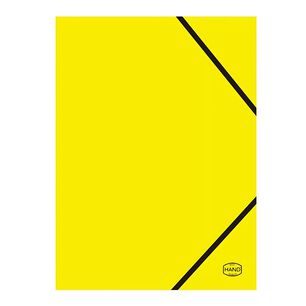 Pack 10 Carpetas Con Solapa Y El&aacute;stico Amarillo Oficio - Ps