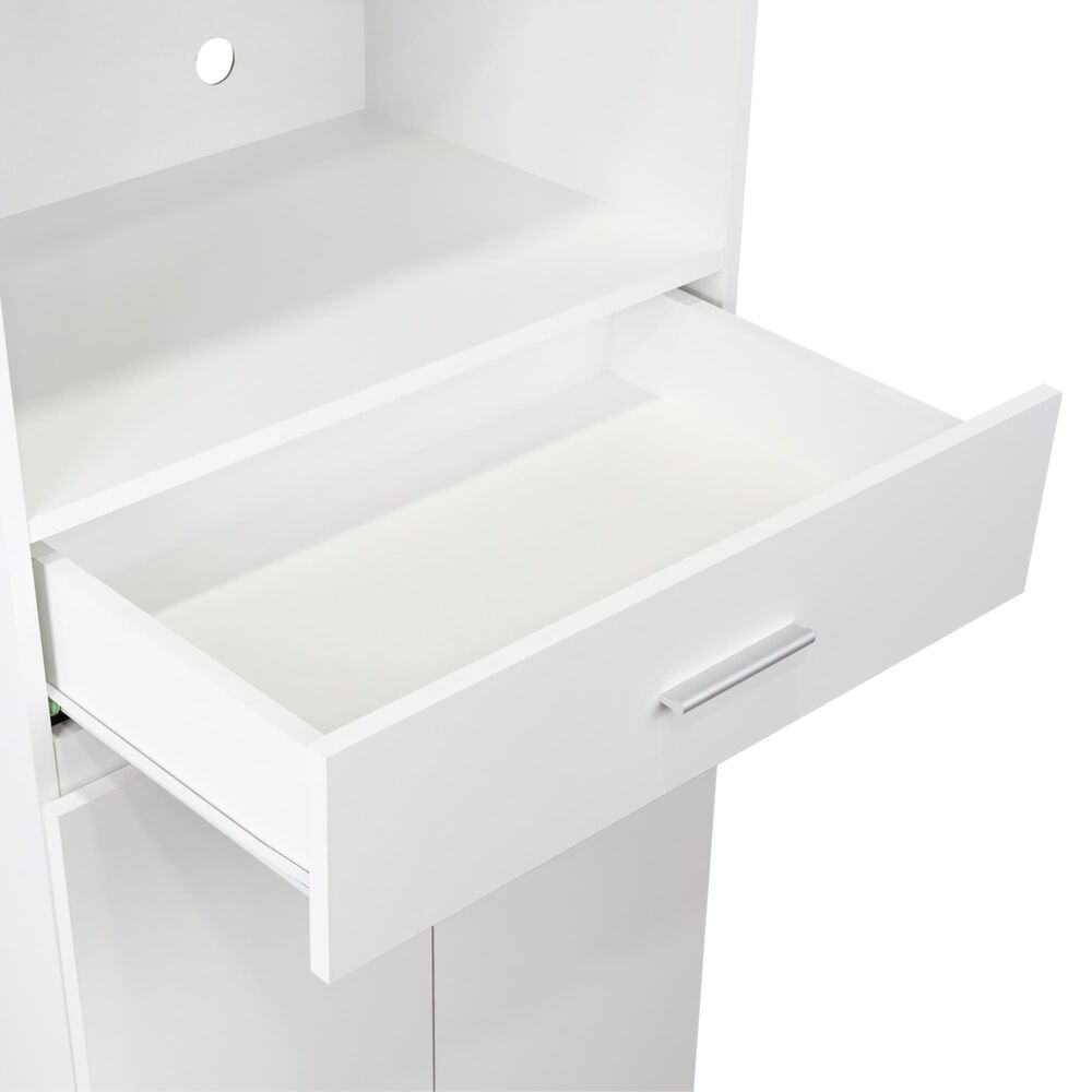 Mueble Microondas Fm 4 Puertas 196x62x39,5 Cm Blanco image number 5.0