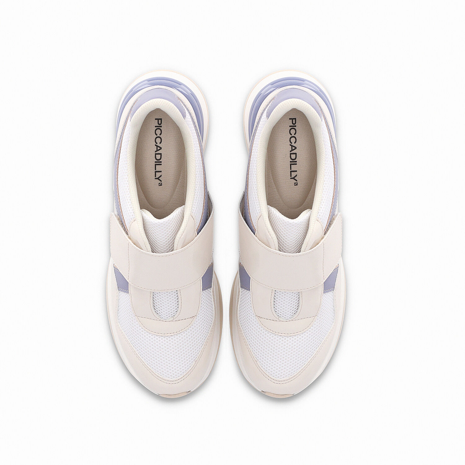 Zapatilla Urbana Mujer Natural/lavanda Nina Piccadilly image number 2.0