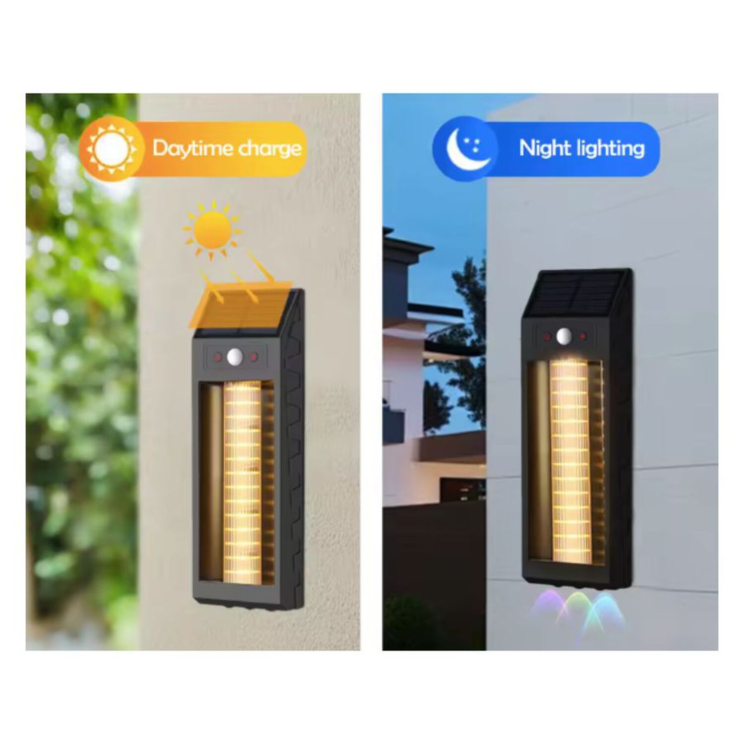 Lampara De Pared Solar Led Para Colgar En Exteriores image number 4.0
