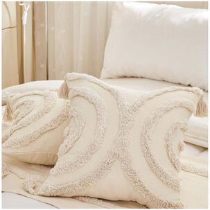 Pack De 02 Fundas De Cojin Dise&ntilde;o Boho 45x45 Cm Mod87