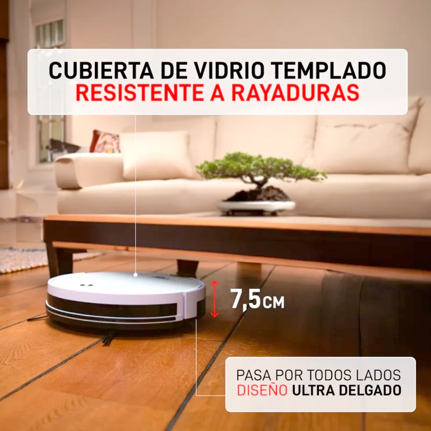 Aspiradora Robot Inteligente Silenciosa Osoji D990 Wifi image number 2.0