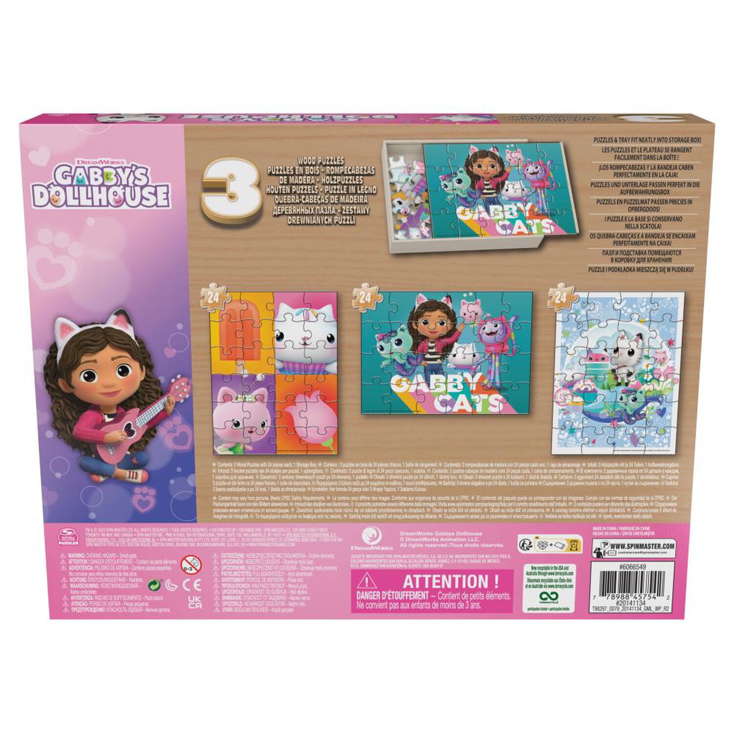 Juego De Mesa Imexporta Puzzle Gabby&rsquo;s Cats image number 1.0
