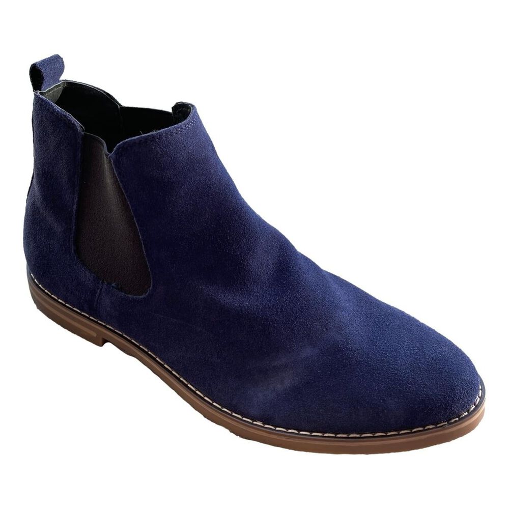 Bot&iacute;n Chelsea Cuero Azul image number 3.0