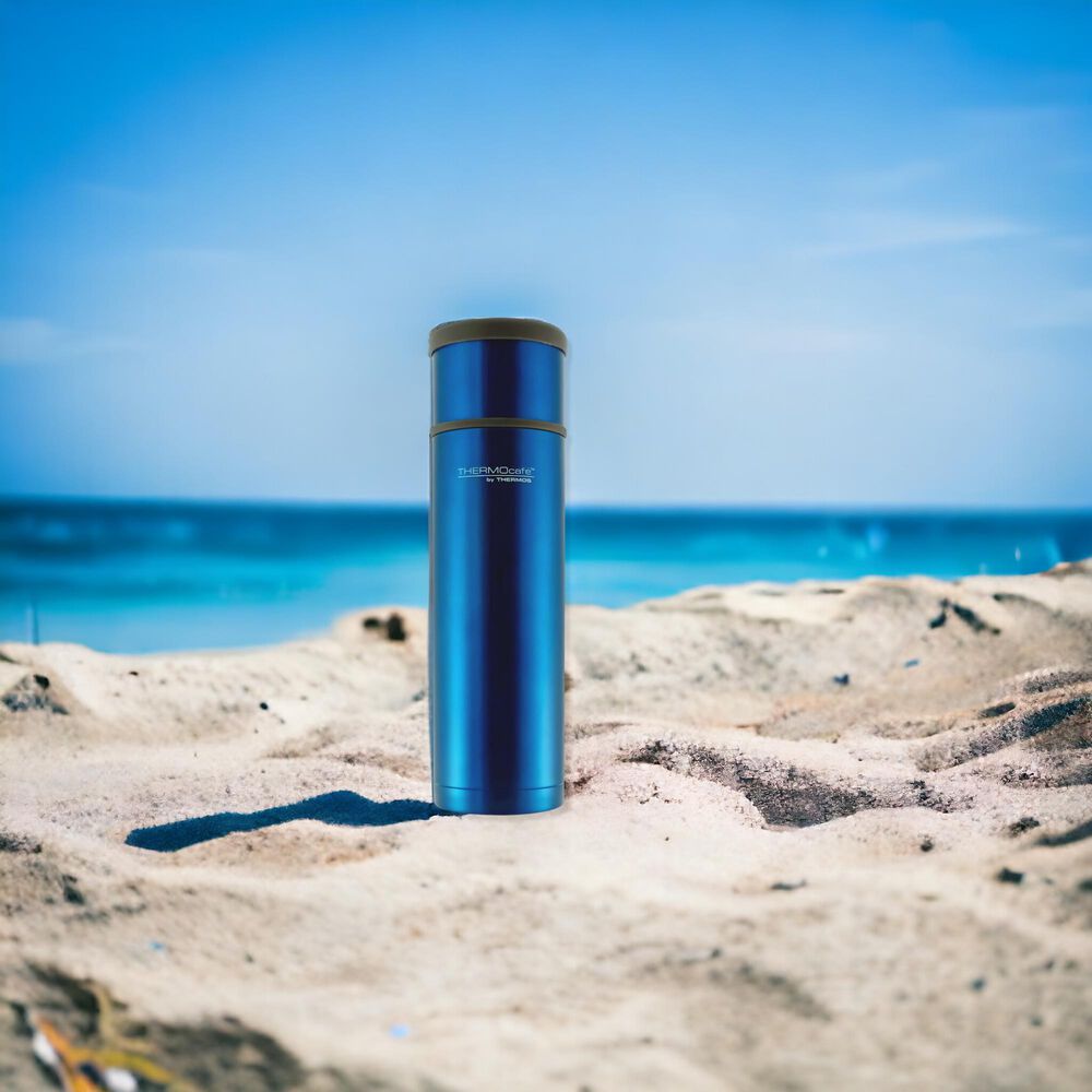 Termo Premium De Acero Inoxidable 1l Azul Metalizado 12h/24h image number 7.0