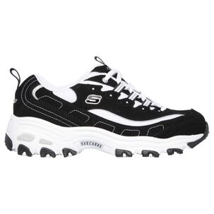 Zapatilla Urbana Mujer Skechers D'lites Negro/blanco