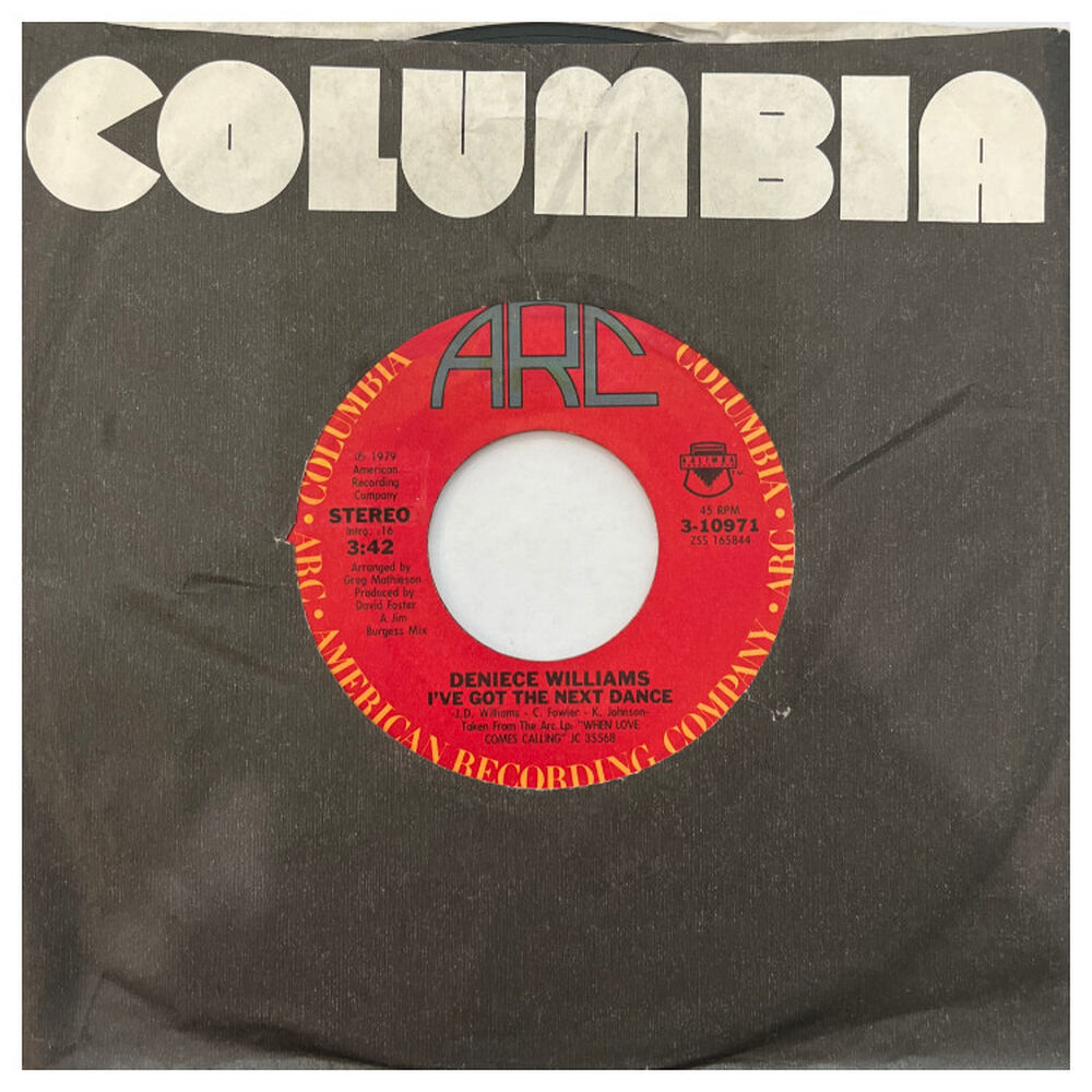 Deniece Williams - I've Got The Next Dance | 7" Single Vinilo Usado image number 0.0