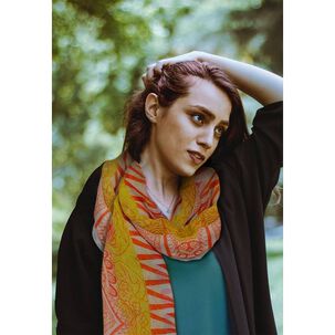 Pa&ntilde;uelo Janis Orange Kubayoff