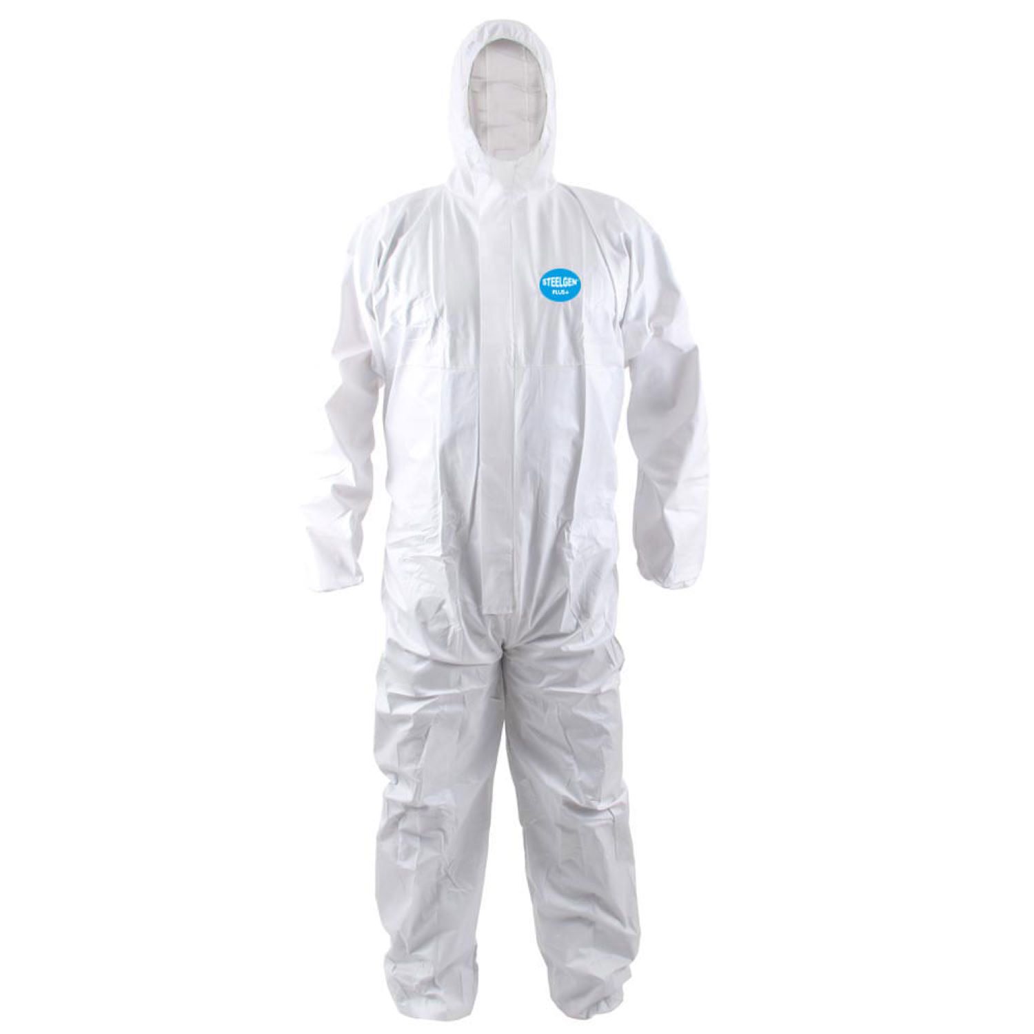 Buzo Desechable Cubre Cierre Steelgen Plus+ Isp Blanco image number 0.0