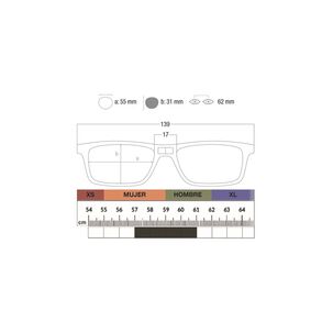 Lentes &Oacute;pticos Jabba Azul Con Clip Magn&eacute;tico Slastik