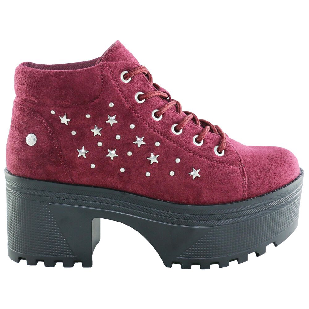 Botin Estrella Alto Rojo Danicolle image number 1.0