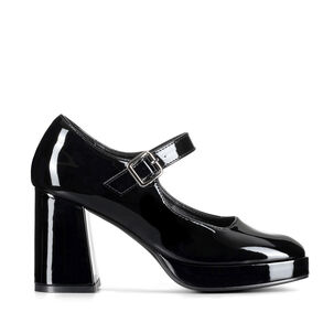 Zapato Mary Jane Tacones Elegante Charol Mujer Weide Yl83