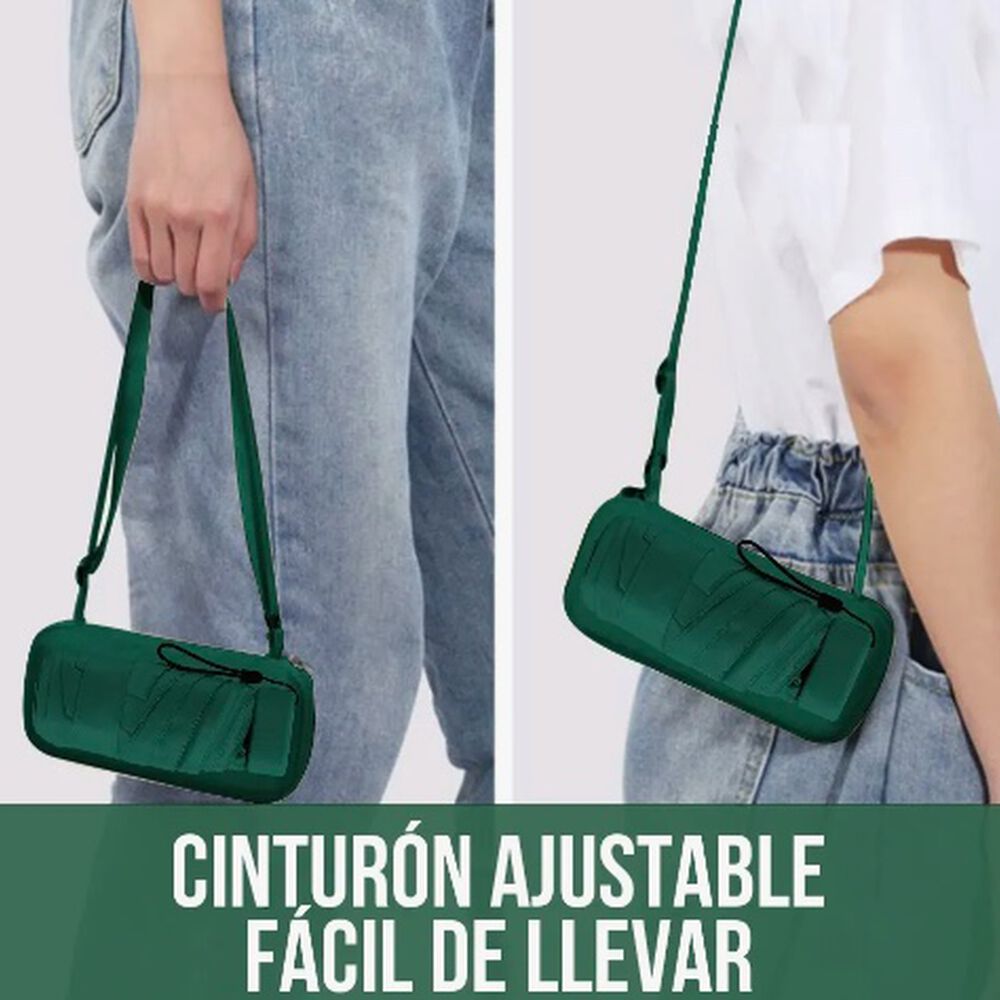 Mini Paragua Plegable Port&aacute;til Anti-uv Verde image number 5.0