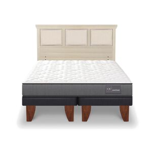 Cama Europea Cic Anatomic / King / Base Dividida + Respaldo