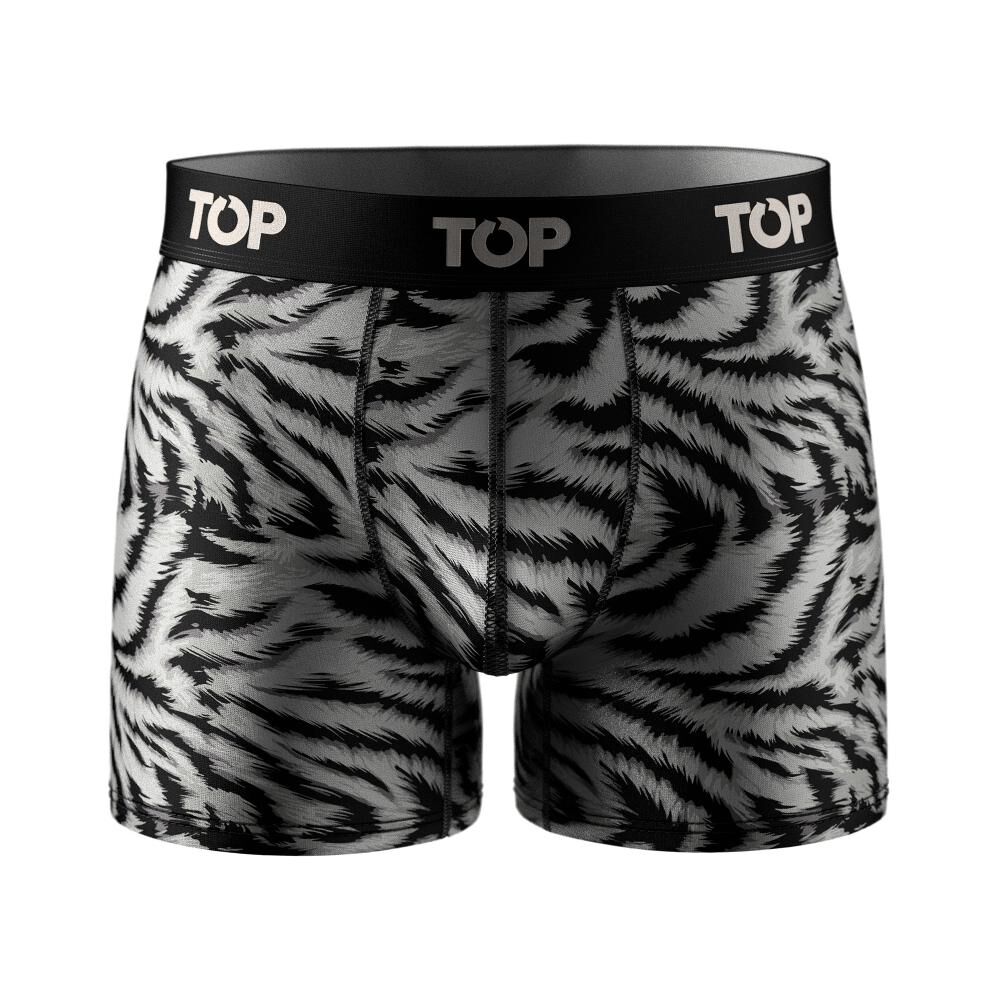 Pack 3 Boxer Medio Algodón Skins Top image number 2.0