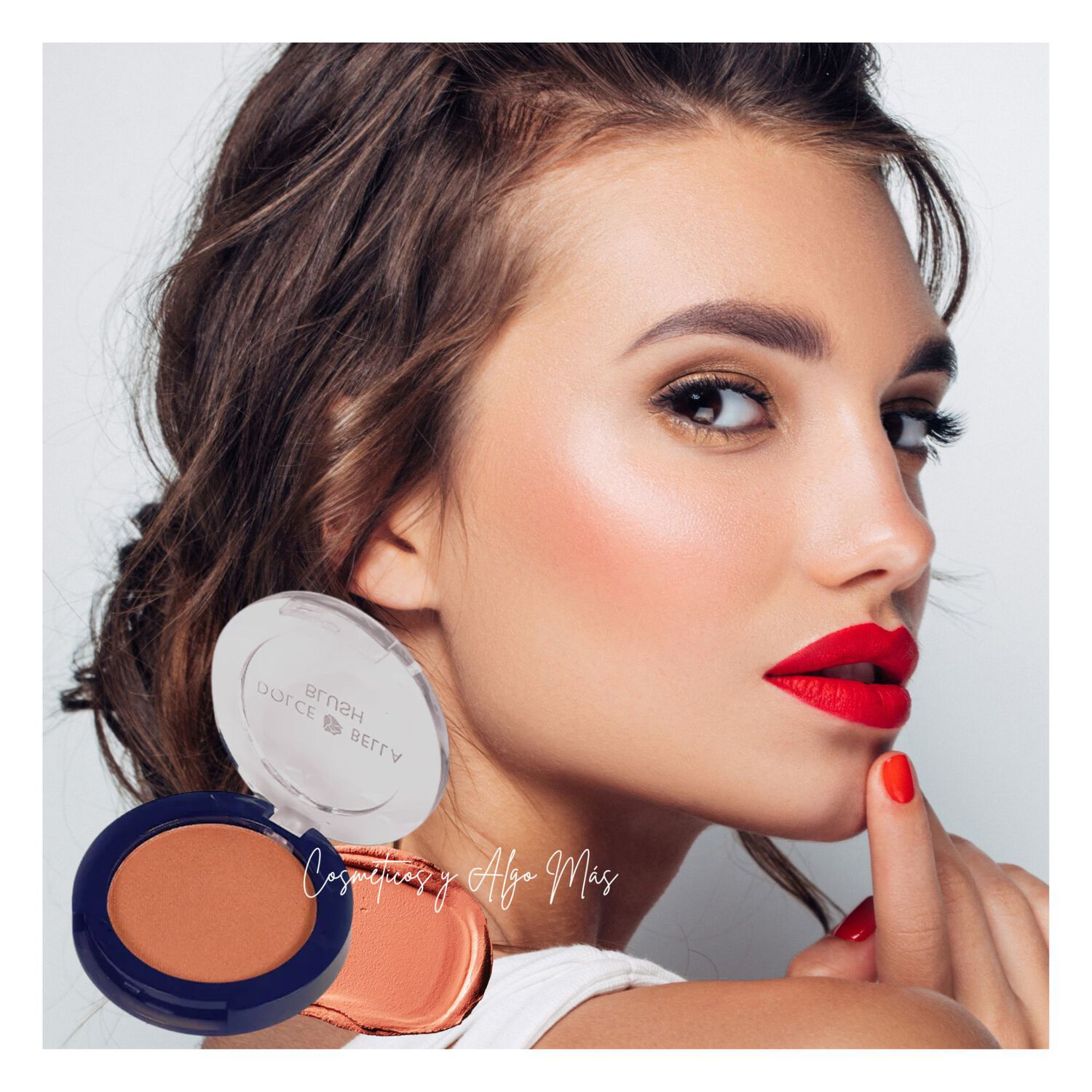 Set Rubor Individual Tono 5 Dolce Bella Y Brocha Pfiffery image number 0.0