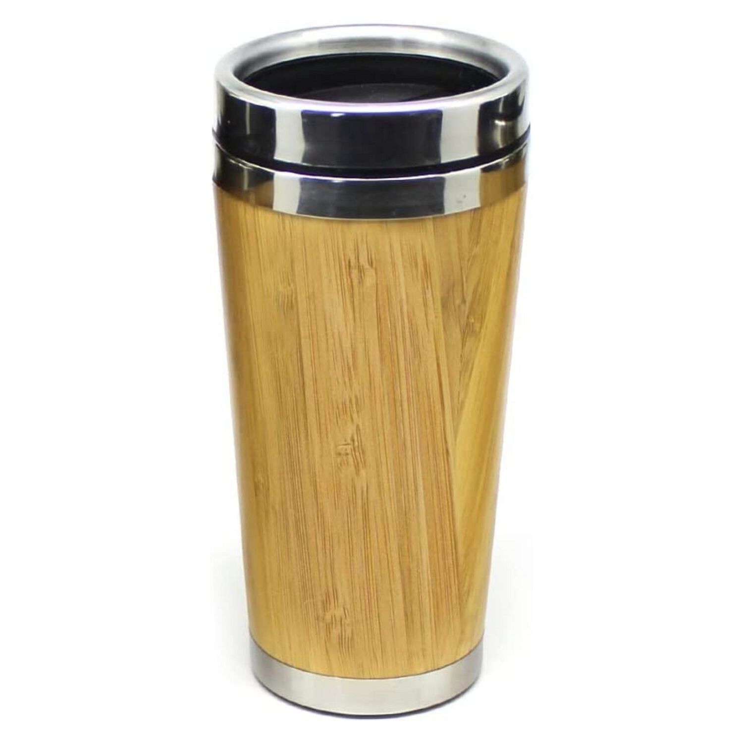 Mug Termo Bamb&uacute; Acero Inoxidable 420 Ml image number 0.0