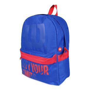 Mochila Defy Azul Con Rojo Wilson