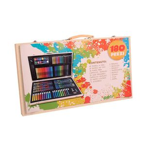 Kit De Dibujo Arte Profesional De 180 Piezas