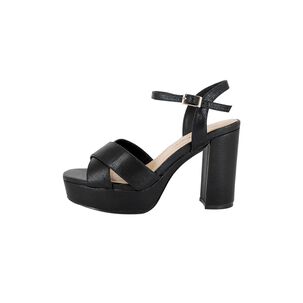 Sandalia De Vestir Lister Negro Alquimia