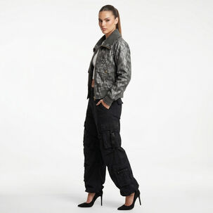 Chaqueta Ecocuero Bomber Mujer Phoebe
