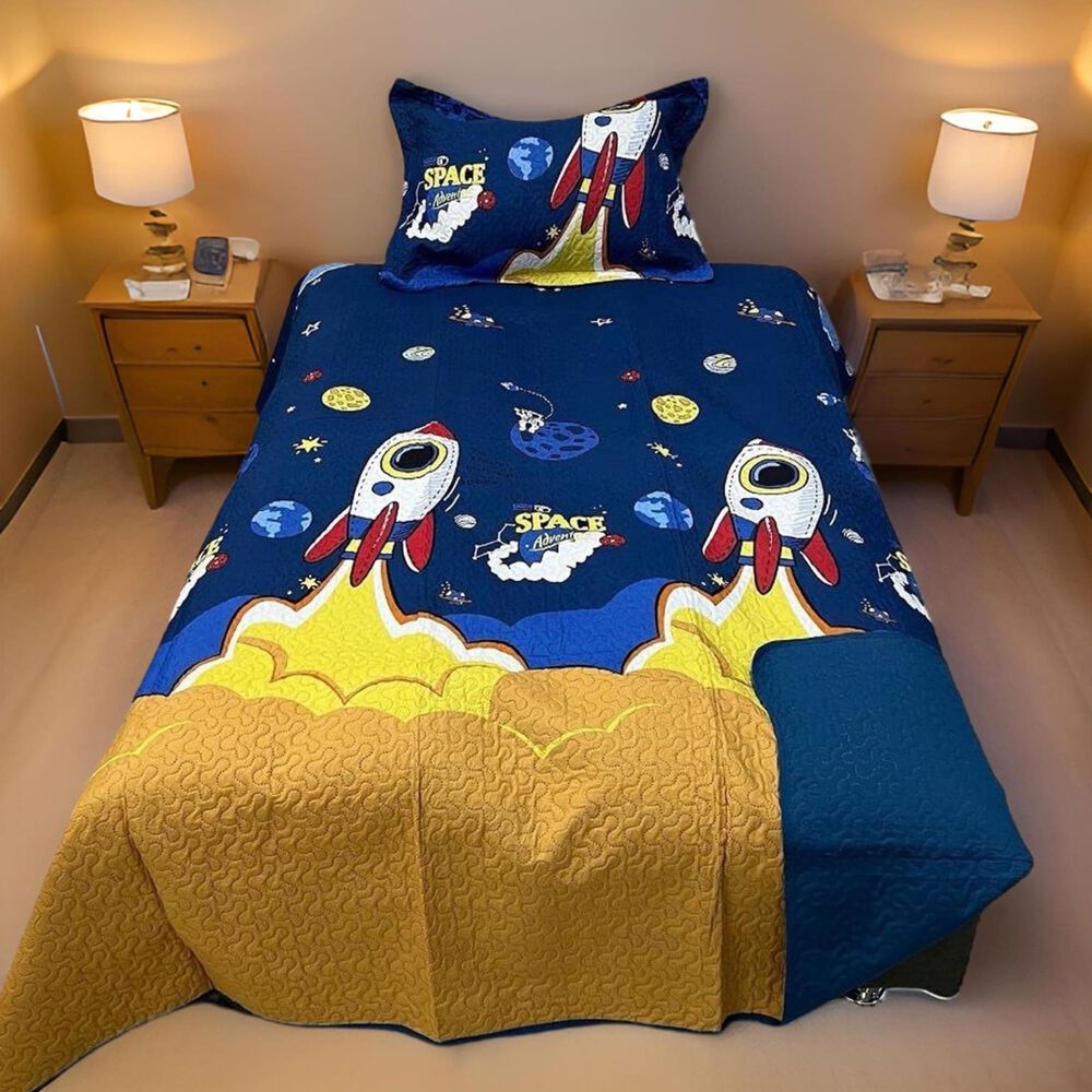 Cubrecama Quilt Ligero Primavera Verano De Ni&ntilde;o Plaza Y Media image number 2.0