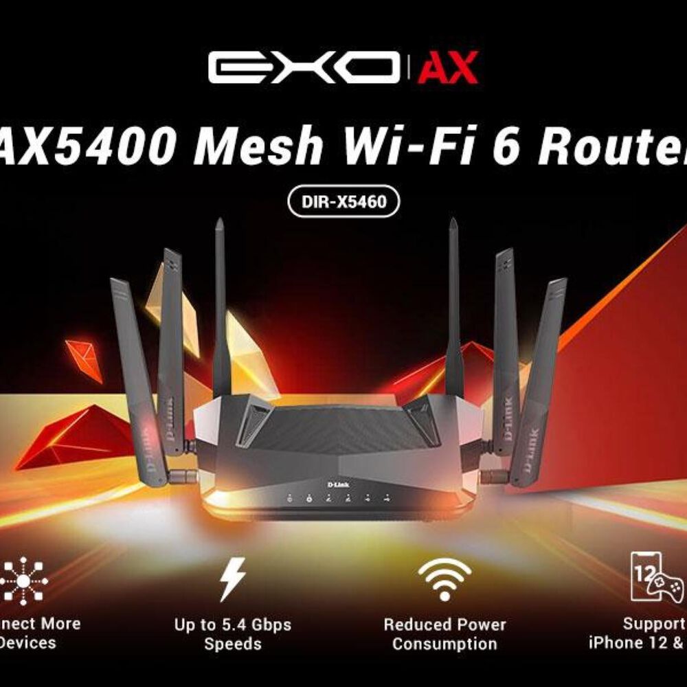 Router D-link Dir-x5460 Smart Ax5400 Wi-fi 6 Mu-mimo Ofdma image number 3.0