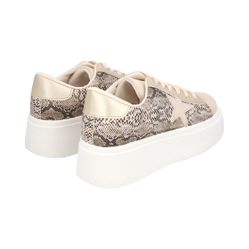 Zapatilla Urbana Mujer Reptil Star Police image number 4.0