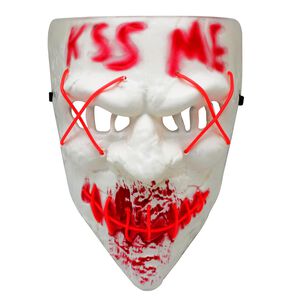 Mascara Horror Iluminada 1 Unidad Halloween Big Party