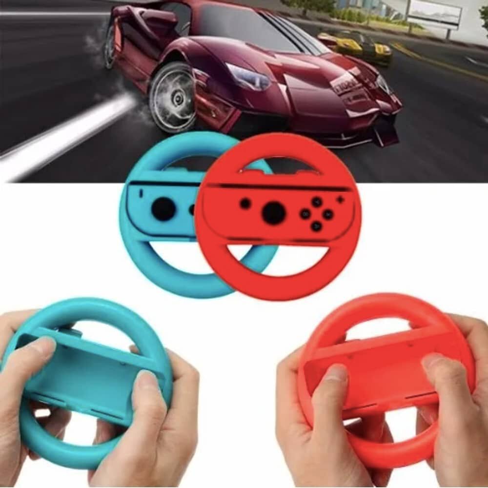 Volante Nintendo Switch Mario Kart 2 Unidades Timon Rueda image number 2.0