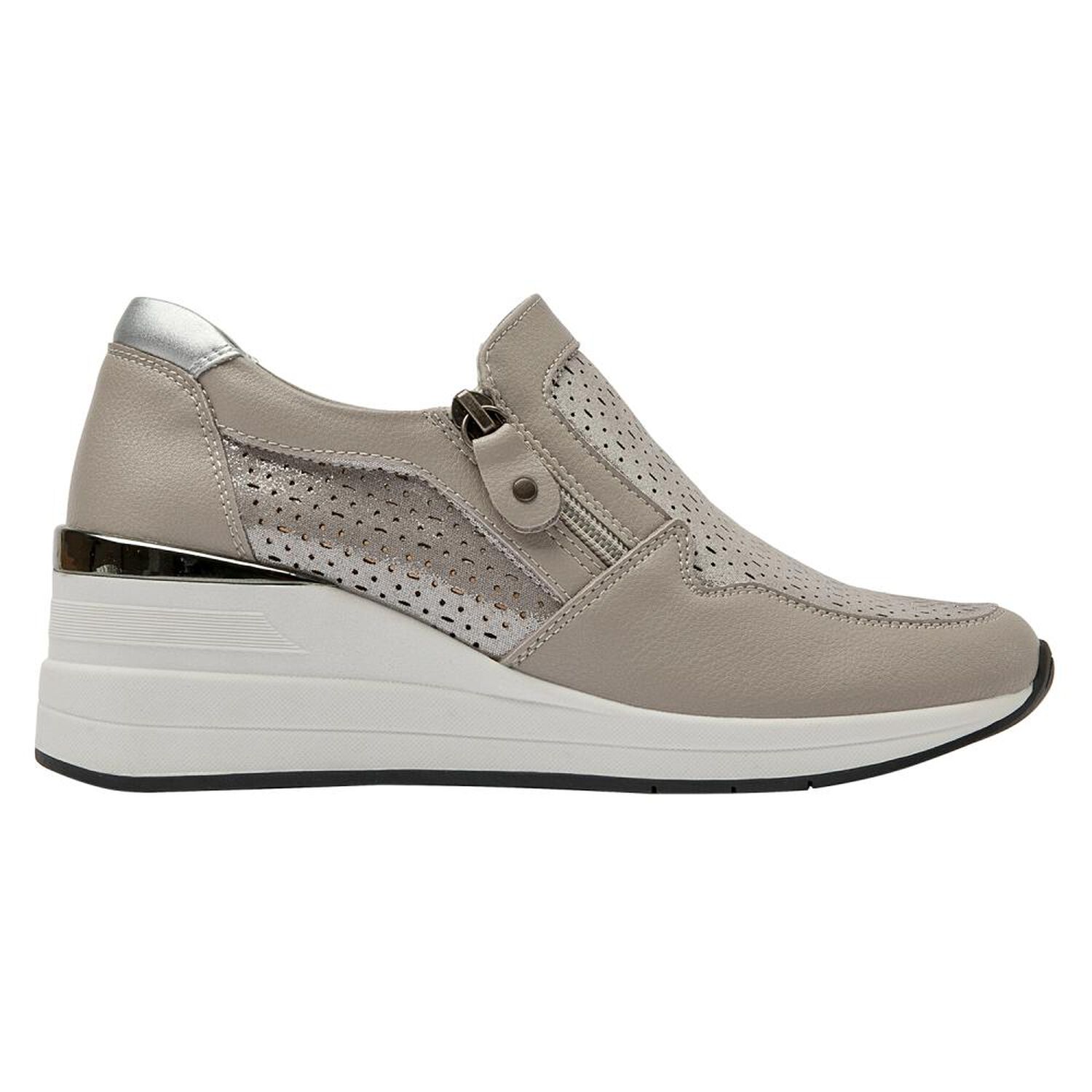 Zapatilla Urbana Mujer Bruno Rossi Brm0152 Gris image number 0.0