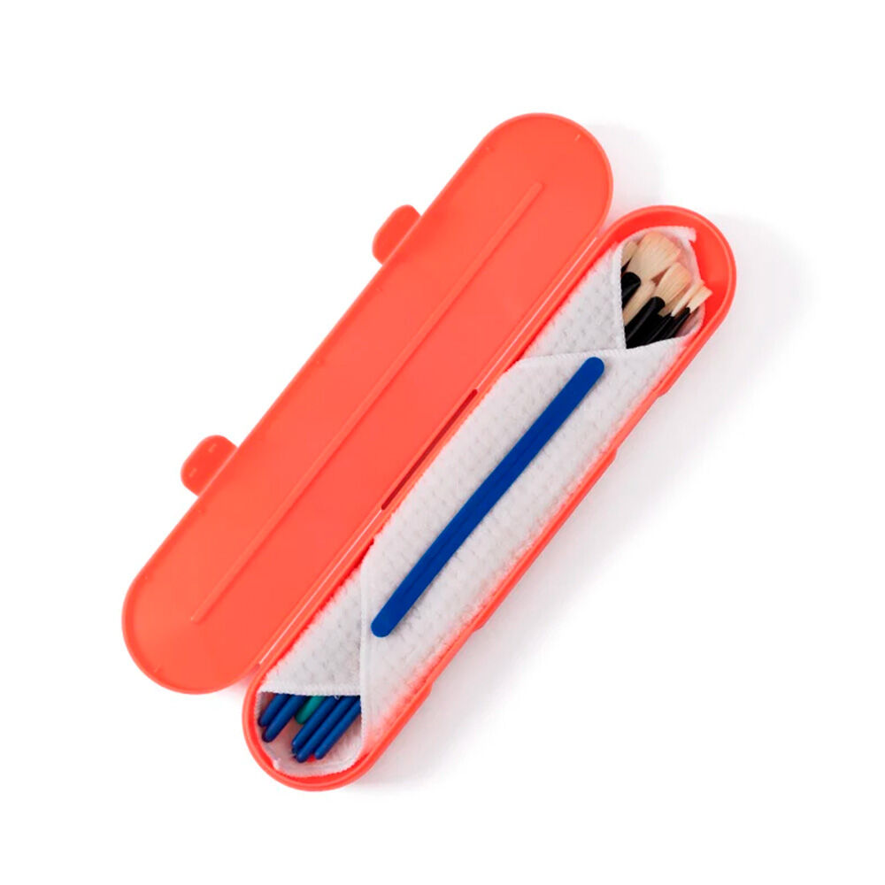 Himi Set De 10 Pinceles Multiforma Estuche Rojo image number 2.0