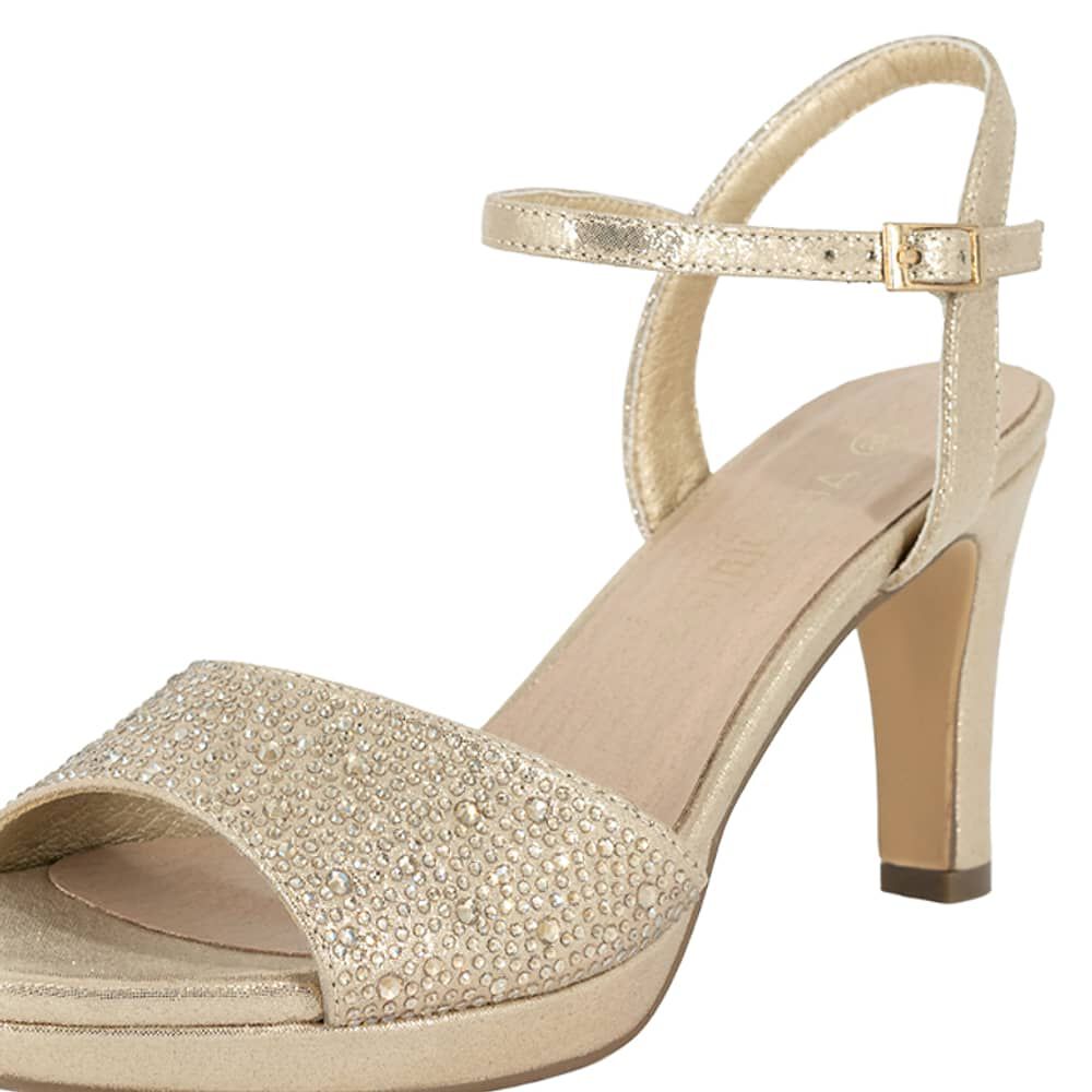 Sandalia De Vestir Aris Dorado Alquimia image number 3.0