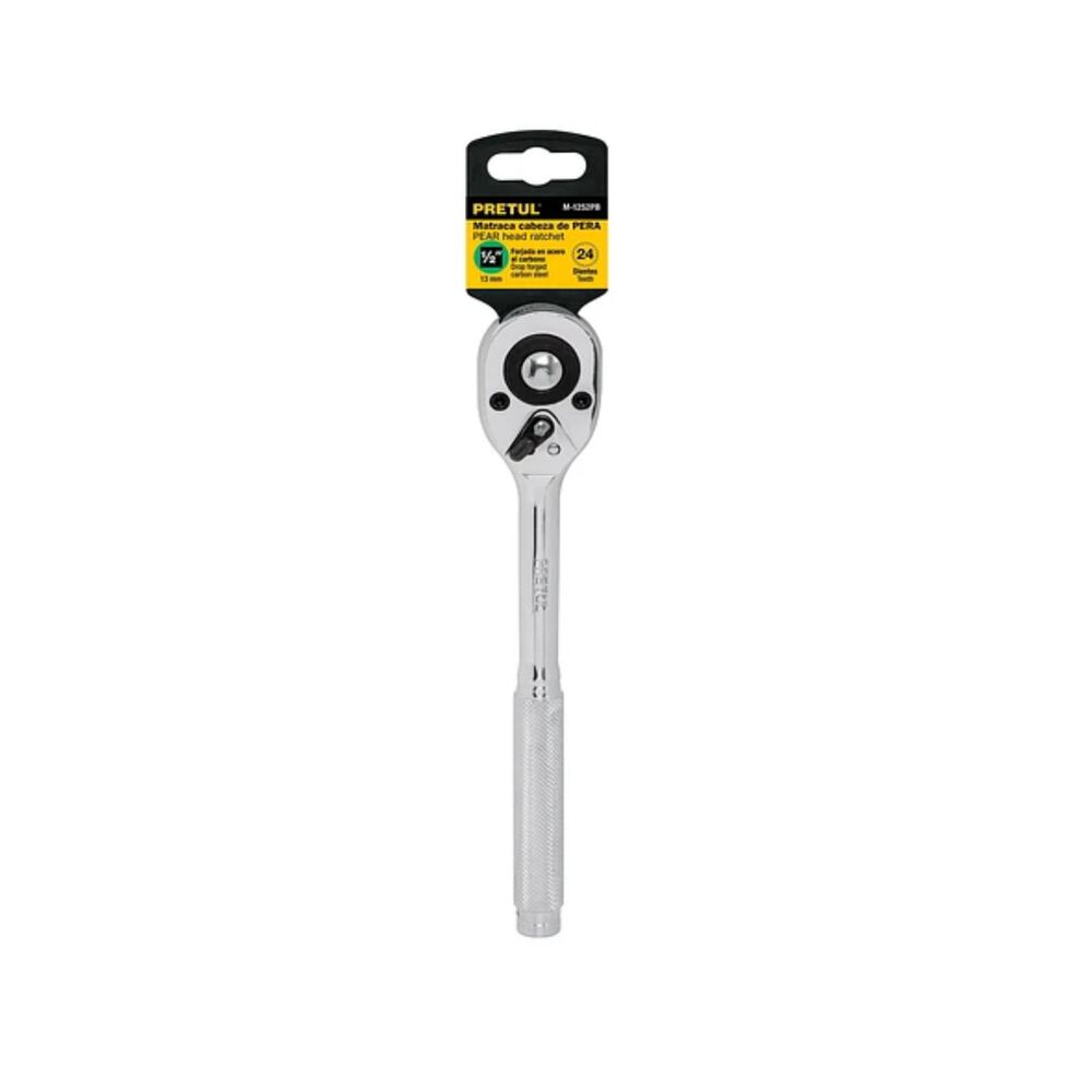 Llave Chicharra Liberaci&oacute;n R&aacute;pida Cabeza Pera Mando 1/2" Pretul image number 0.0