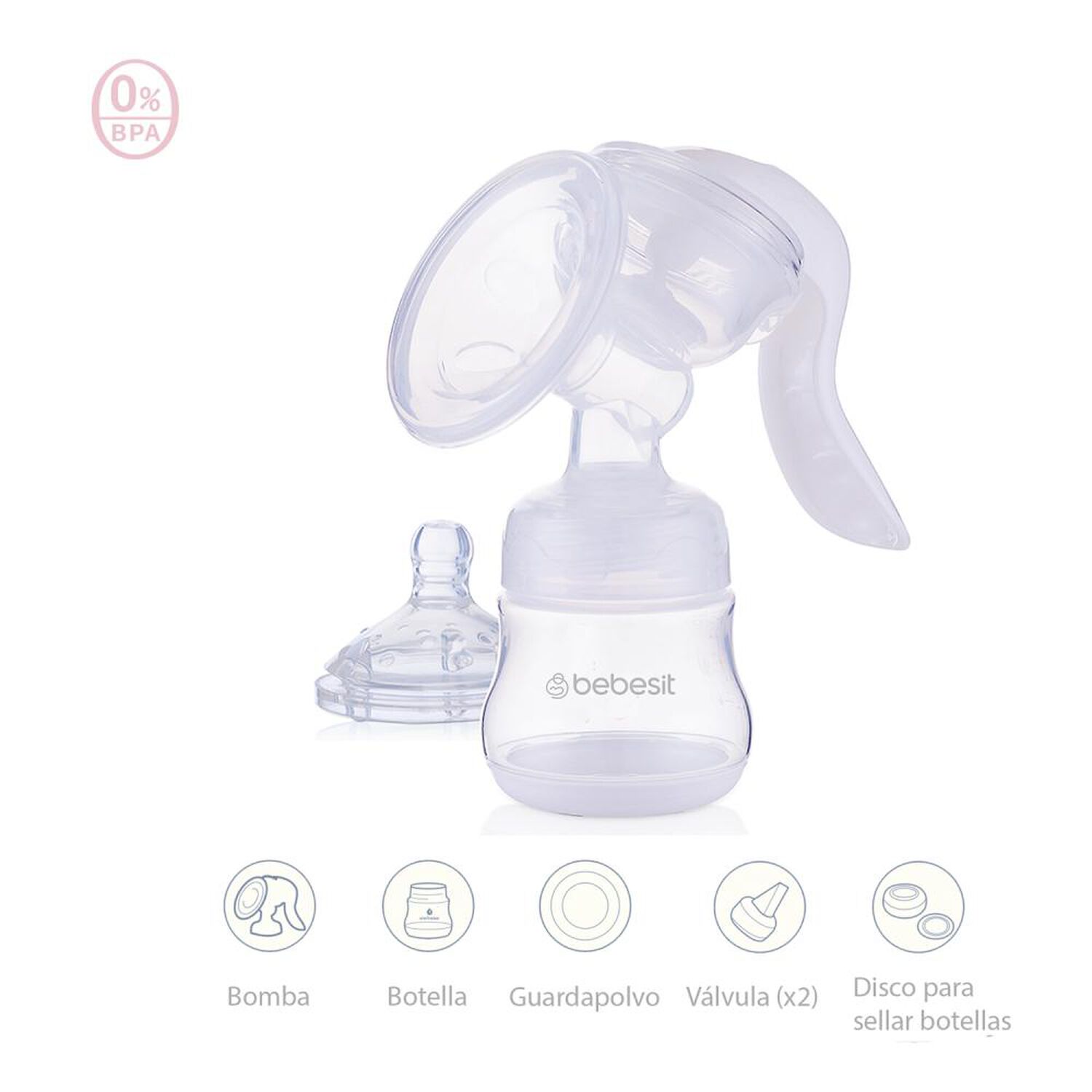 Extractor De Leche Bebesit Manual Magic Easy image number 2.0