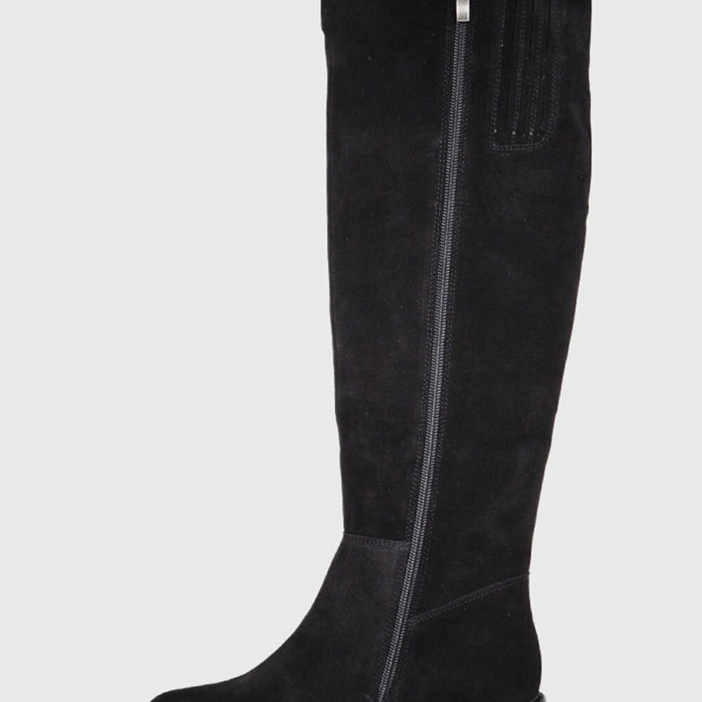 Bota Cuero Lexie Negro image number 2.0