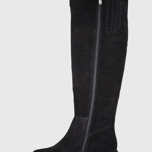 Bota Cuero Lexie Negro