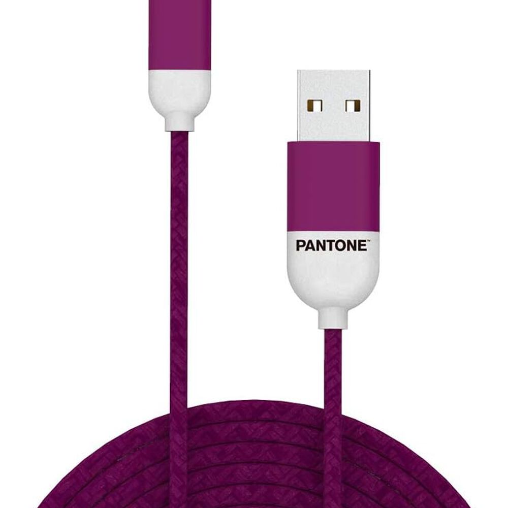 Cable De Datos Type-c Reforzado 1m Pantone Android Auto Mora image number 1.0