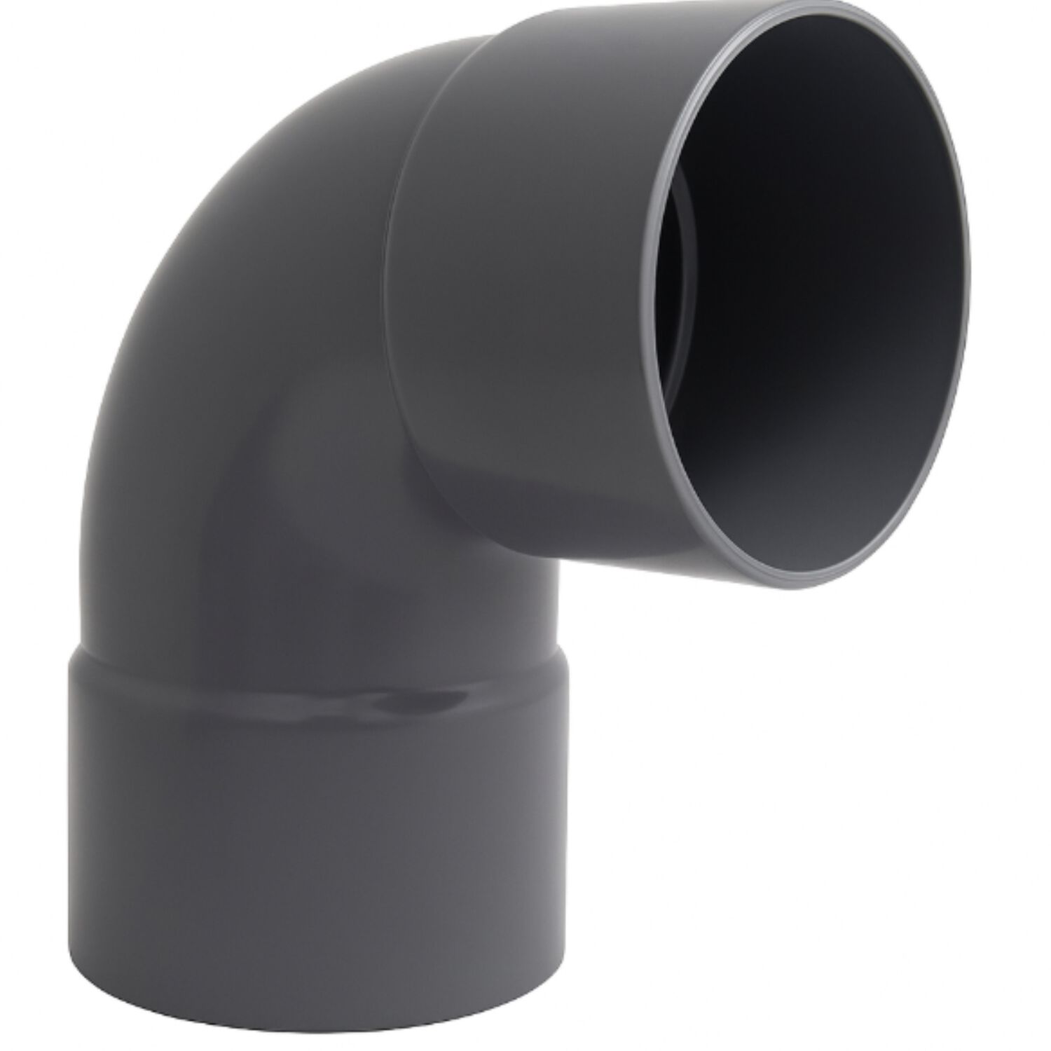 Codo Pvc Gris Sanitario 40 Mm X 90 Grados Pvc image number 1.0