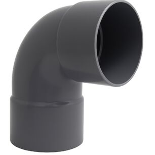 Codo Pvc Gris Sanitario 40 Mm X 90 Grados Pvc
