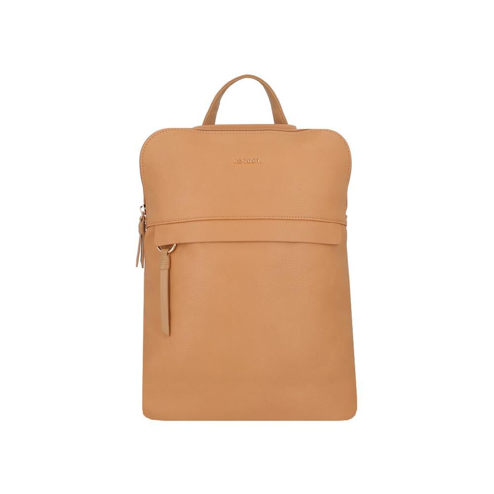 Mochila Notebook Secret Albury Ss25 Beige Xl image number 0.0