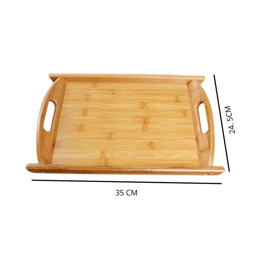 Bandeja De Bamb&uacute; Mediana Bandeja De Desayuno Desayuno image number 3.0