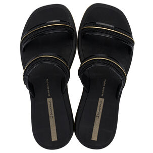 Sandalia Mujer Negro Glow Slide Ipanema