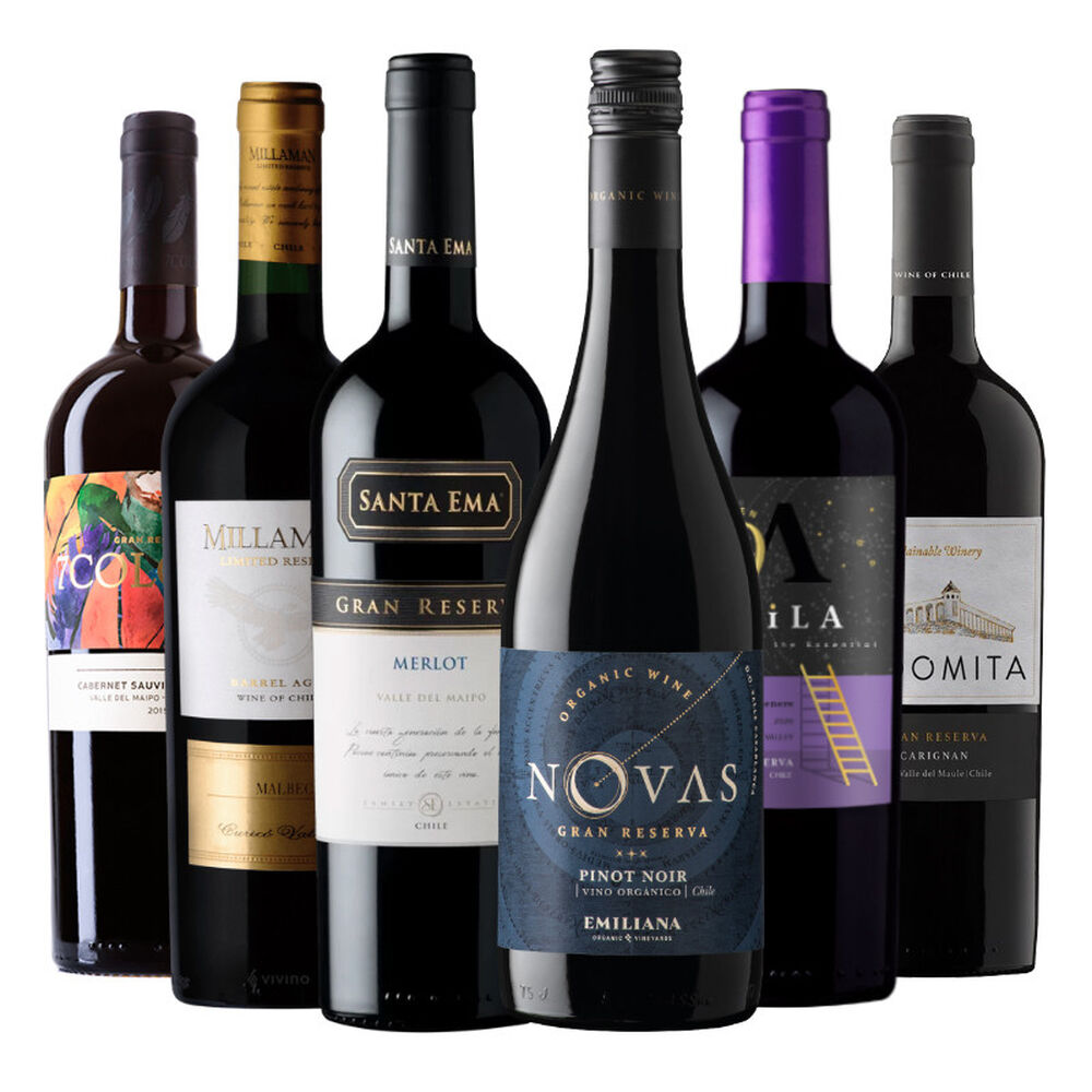 6 Vinos Mix Plus Gran Reserva Tintos image number 0.0