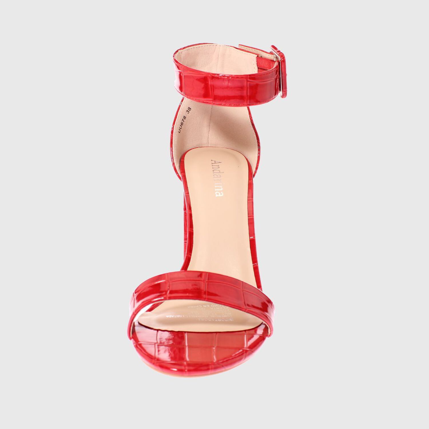 Zapato Fiesta Rojo Andarina Art. 5uu678red image number 2.0