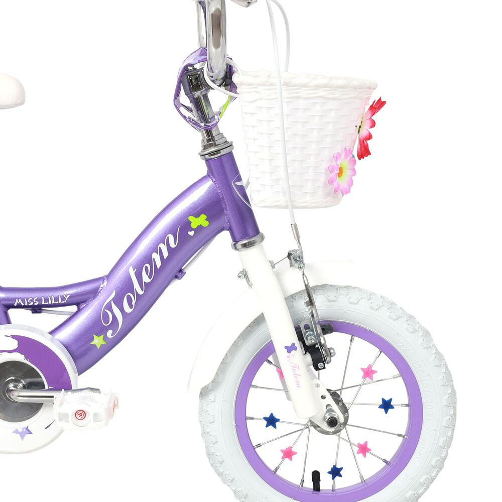 Bicicleta Totem Infantil Aro 12 Miss Lilly Color Morado image number 3.0
