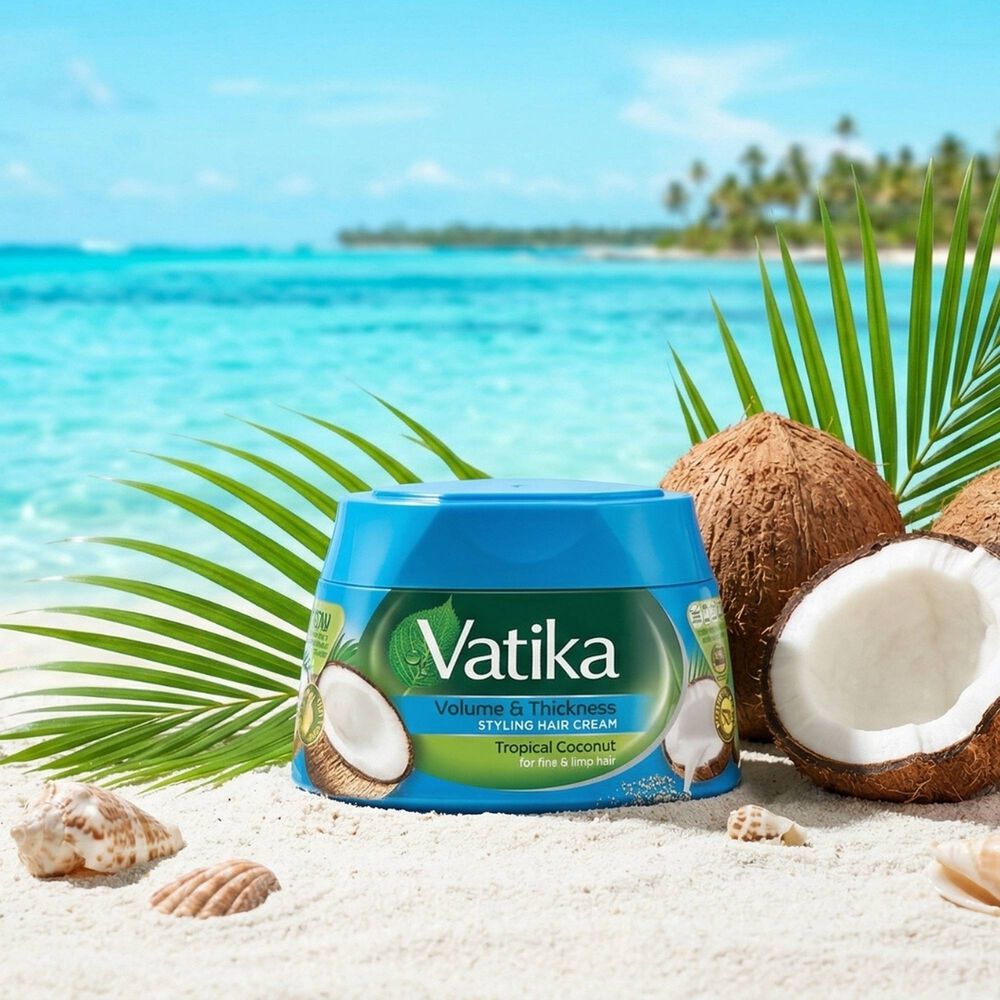Vatika Crema De Peinar Coconut 140 Ml image number 1.0